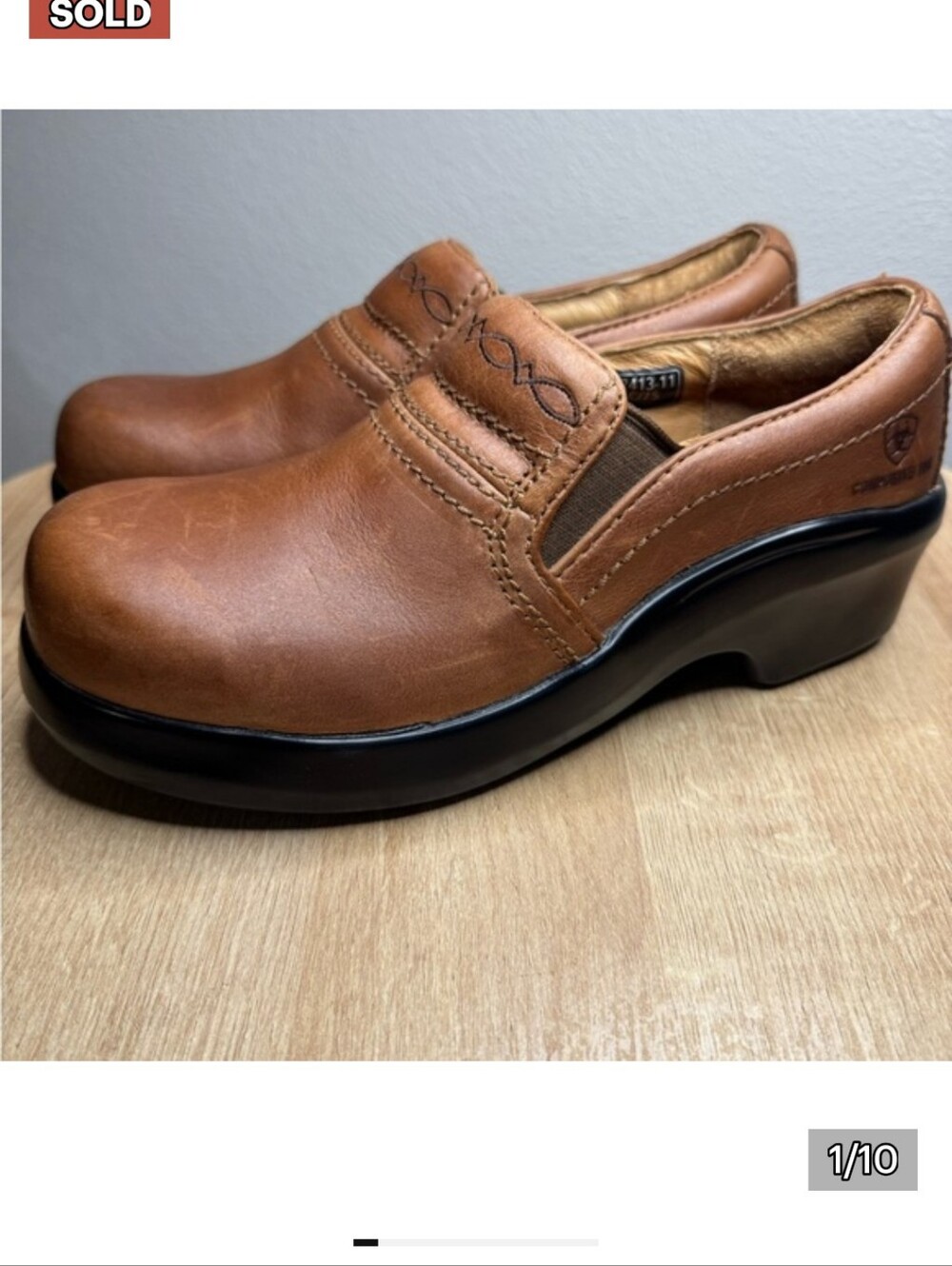 Ariat Expert ESP Safety Toe Clog